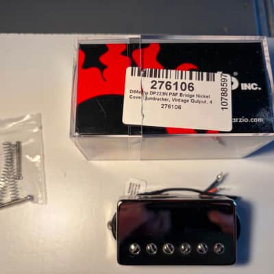 DiMarzio PAF 36th Anniversary Bridge & Neck - Nickel cover image 9