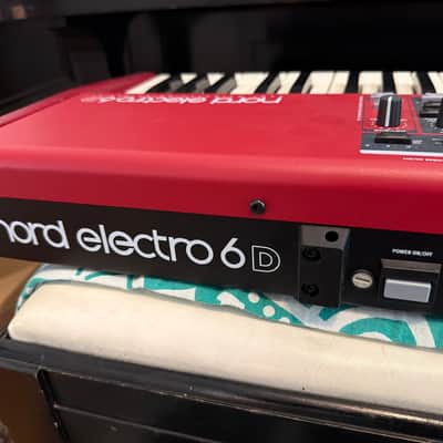 Nord Electro 6D SW61 Semi-Weighted 61-Key Digital Piano 2018 - 2022 - Red image 8