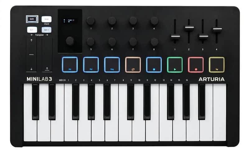 Arturia MiniLab 3 Black Edition image 1