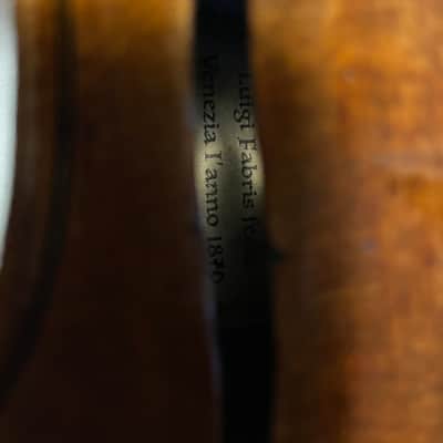 Antique Violin Luigi Fabris 1870 image 13