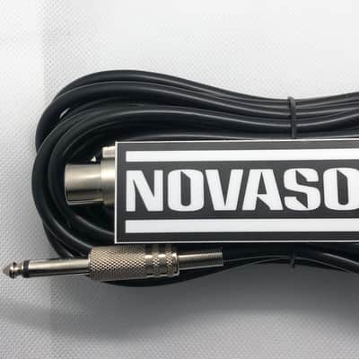 Nova Sound 25 Foot XLR 3Pin Female to 1/4" Mono TS Cable - Nova Sound Black image 2
