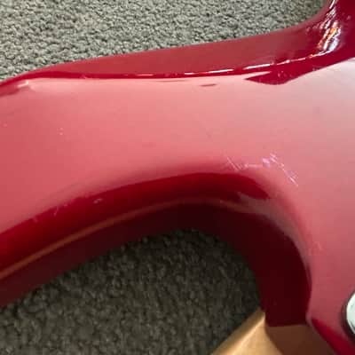 Fender Highway One USA Jazz Bass 2008 Midnight Wine MIA image 19