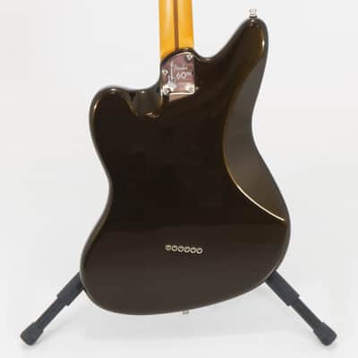 Fender 60th Anniversary Ultra Luxe Jaguar - Texas Tea with Ebony Fingerboard with Case image 2
