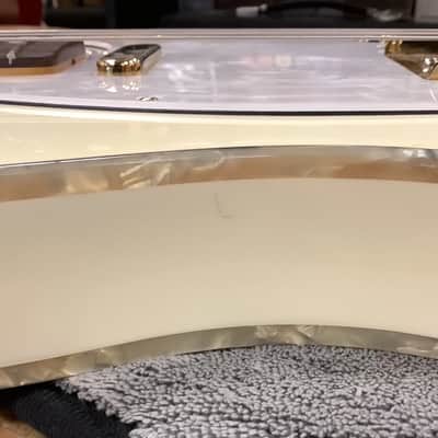 1996 Fender (Japan) 50th Anniversary Telecaster White Pearloid/Gold w/ Gig Bag image 17