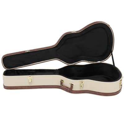 New 39" Acoustic Classical Guitar Hard Case Box Microgroove Flat Grey