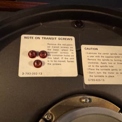Mint Sony PS-2251 Turntable with original PUA-113 Tonearm image 17