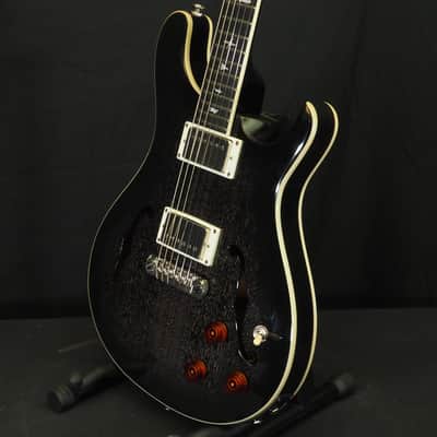 PRS SE Hollowbody Standard Piezo  2020s - Doghair Smokeburst image 3