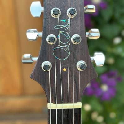 PRS Private Stock Simon McBride Single Cut Trem-Semi Hollow w F Hole 2017 - FireRed CurlyMaple image 5