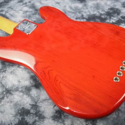Fender Precision Bass Hot Rod Sunset Orange 1999 Left Handed image 8