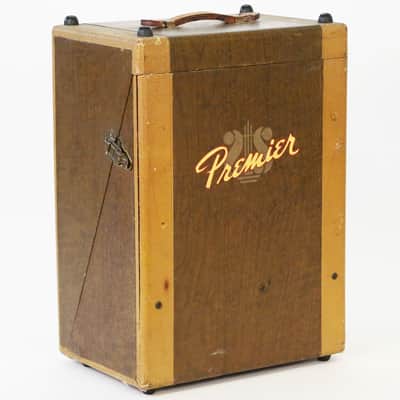 1956 Premier Model 76 Guitar Amplifier - 100% All Original, Nice Example, Sounds Great! image 7