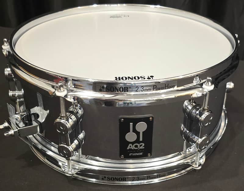 Sonor NEW Never played AQ2 12 x 5" steel snare drum 2026 - Chrome image 1
