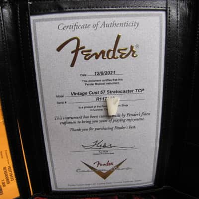 Fender Custom Shop Vintage Cust '57 Stratocaster 2021 - Mary Kaye Blonde, Never Retailed, You will be the 1st owner, NOS image 10