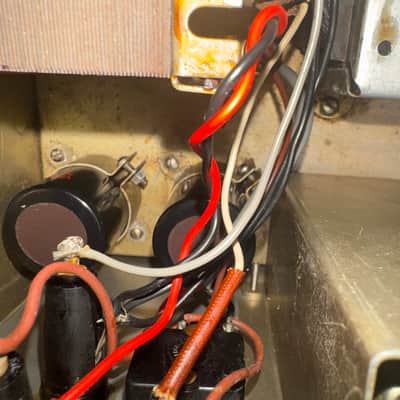 Selmer Stereomaster 100W (Dual 50W) Tube Amp Head 1965-1967 Metal Box | Fully Serviced w/ NOS GE Tubes | Syd Barrett Pink Floyd Era image 10
