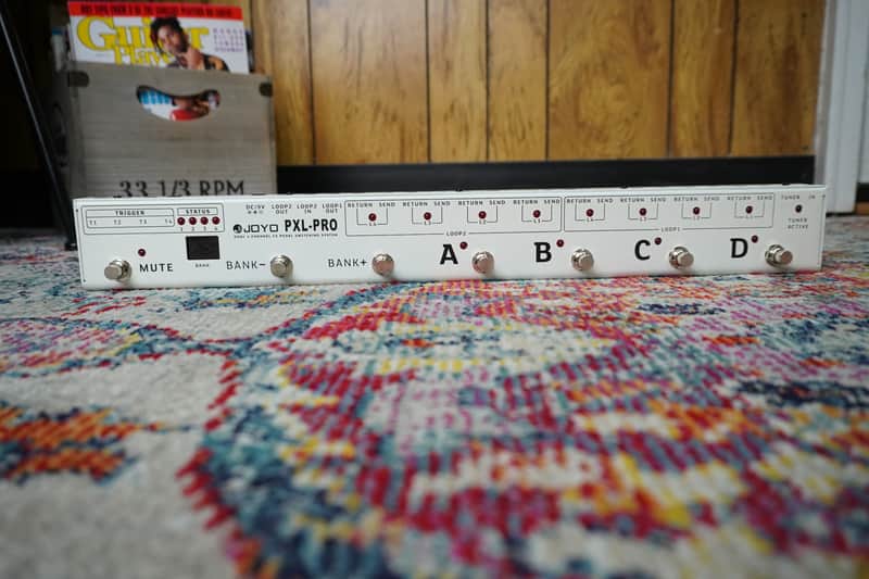 Used Joyo PLX Pro 4 Channel FX Pedal Switching System image 1