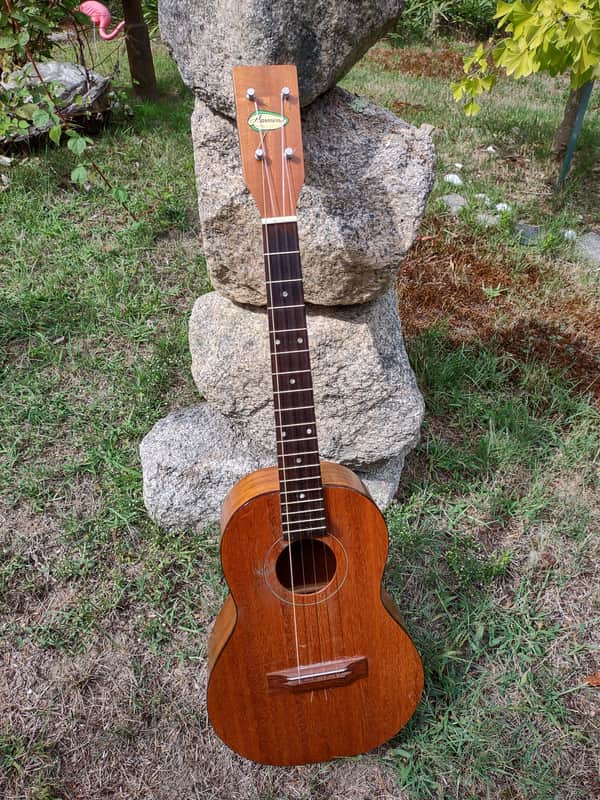 Harmony Baritone ukele 1950's - Mahogany natural image 1