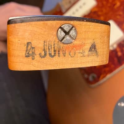Fender Jazzmaster  1964-1972 - Firemist Gold refin w/ Fender HSC image 4