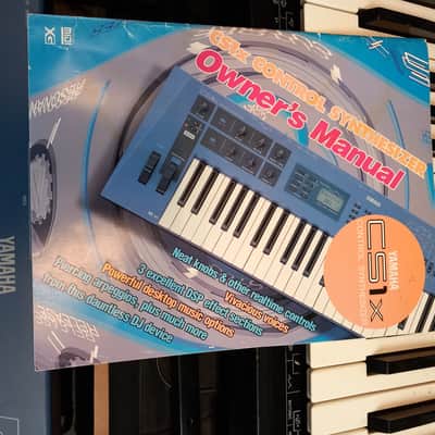 Yamaha CS1x Control Synthesizer 1996 - Blue image 2