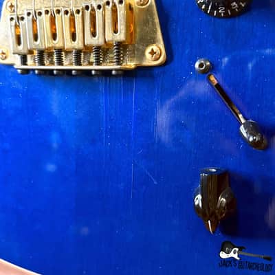 Gibson USA Blueshawk Electric Guitar w/ HSC *HEADSTOCK REPAIR* (1999 - Chicago Blue) image 14