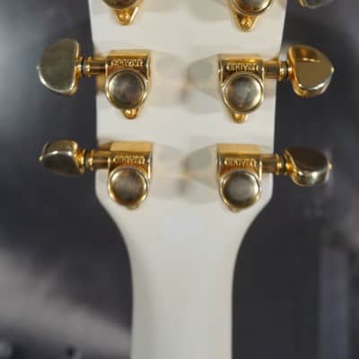 1997 Washburn J-9 Hollowbody w/ Bigsby – White – OHSC image 13