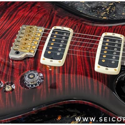 Immagine PRS Custom 24-08 10-Top Fire Smokeburst - 8