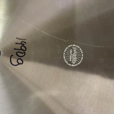 Paiste Formula 602 Classic 20" Thin Flat Ride 1990g image 7