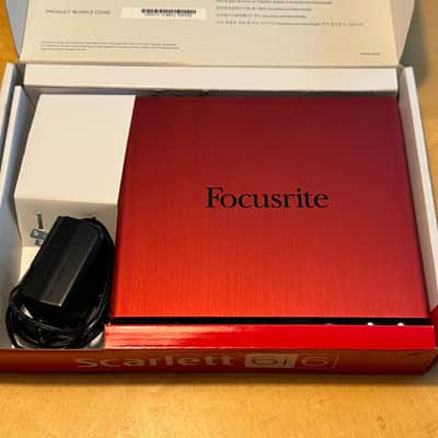 Focusrite Scarlett 6i6 2nd Gen USB Audio Interface 2016 - 2018 - Red / Black image 2