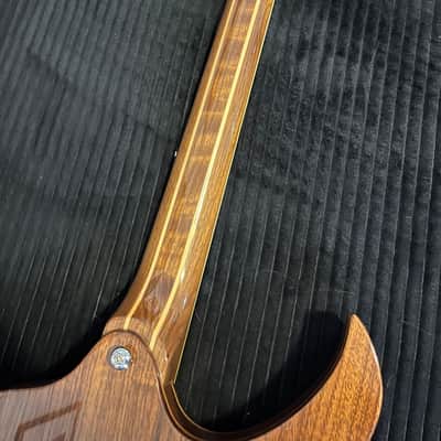Dunable Evil Instruments Claudio Sanchez Signature The Jackhammer Left-Handed 2025 - Present Natural Walnut image 5