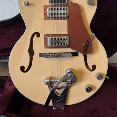 Gretsch G6112TCB-JR Center Block Jr. 2016 - 2018 - 2-Tone Jaguar Tan / Copper Metallic image 2
