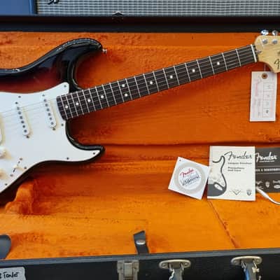 Fender American Vintage '70s Stratocaster 3 tone sunburst Rosewood Fretboard 2005 (Video attached) image 21