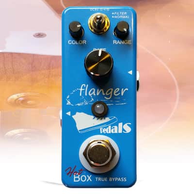 Hot Box Pedals Flanger Attitude Series True Bypass Micro Guitar Effect Pedal image 3