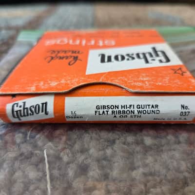 Vintage 1960's Gibson String Box w/ Packets! Original Case Candy! image 2