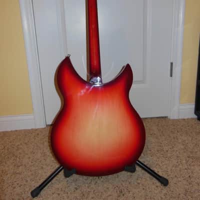 Left Handed Rickenbacker 330 2012 Fireglo image 6