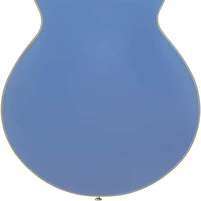 D'Angelico Excel SS Tour Semi-hollowbody Electric Guitar - Slate Blue image 2