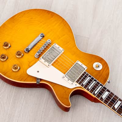 2013 Gibson Custom Shop Historic 1958 Les Paul Standard R8 Lemon Burst Flame Top w/ Case, CoA, Tags image 8