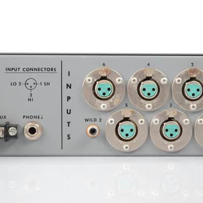 Langevin AM1A 6 Channel Microphone Preamp Mixer Amplifier Rack Mic Pre #31005 image 10