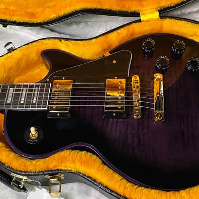 NEW! Gibson Dealer Select Custom Shop Les Paul Custom Purple Widow AAA Figured Flame Top - Authorized Dealer - 9.9 lbs - G07675 image 17