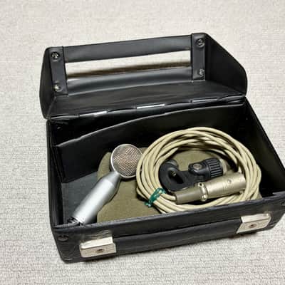 Beyerdunamic M130 Double Ribbon Vintage Microphone 1960s w/Cabel, Holder, Case image 12