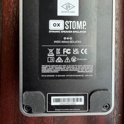 Universal Audio OX Stomp Dynamic Speaker Emulator 2023 - Present - Silver image 3