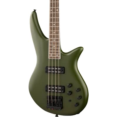 Jackson X Series Spectra Bass SBX IV Bass Guitar, Matte Army Drab image 1