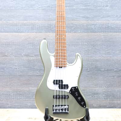Sadowsky MetroExpress 21-Fret Hybrid P/J 5-String Solid Champagne Metallic w/Bag image 2