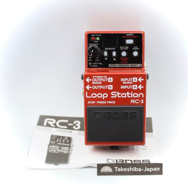 Boss RC-3 Loop Station Looper Phrase Recorder Pedal G5J9331 image 1
