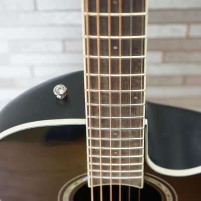 Ovation CS24P Celebrity Standard Plus - Trans Black Flame Maple image 11