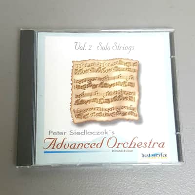 Roland Sampler CD Rom Library - S-770/750/760 - Peter Siedlacsek's Andvanced Orchestra Vol 2 - Solo Strings image 1