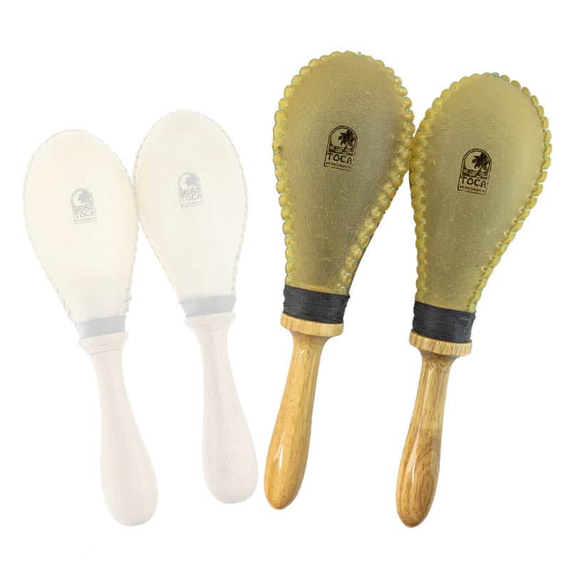 Toca Traditional Rawhide Maracas Standard image 1