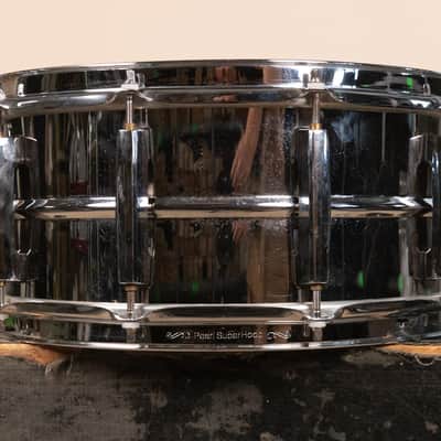 2010s Pearl 6.5x14 Steel Sensitone Snare Drum image 6
