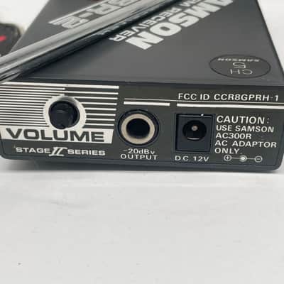 (TESTED) Samson Stage II VHF Wireless Microphone SR-2 SH-2 image 4