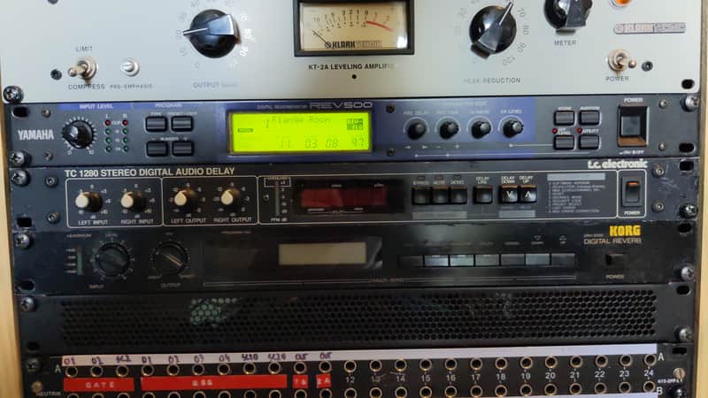 TC Electronic TC 1280 Stereo Digital Delay 80's - Black image 1