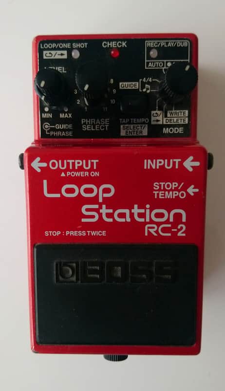 Boss RC-2 Loop Station 2006 - Present - Red image 1