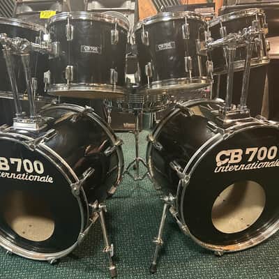 *Vintage* 1977 CB700  Internationale Double Bass 8 Piece Drumset - /Trapset/ Drum Kit image 2