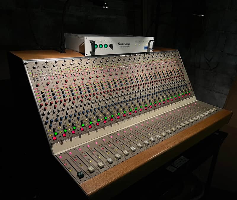 CADAC K TYPE 25x4x3 Desk Audio Console Analog Mixer #4• P&G Faders • Refurbished • Funktional Technologies NY image 1